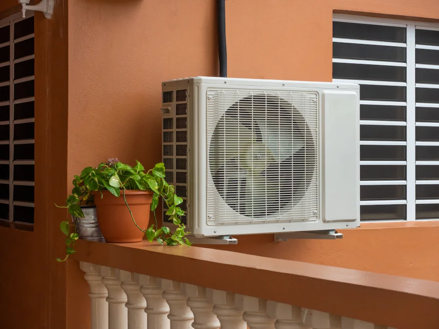 Déclaration préalable pour une pompe à chaleur sur un balcon, VosPlans