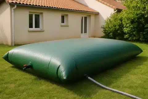 Citerne souple pour eau de pluie