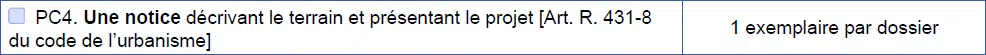 Comment rédiger une notice descriptive pour votre demande de permis de construire ? 2 PCMI4 CERFA n°13409