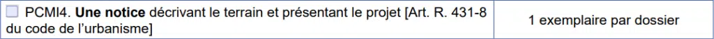 Comment rédiger une notice descriptive pour votre demande de permis de construire ? 1 PCMI4 CERFA n°13406