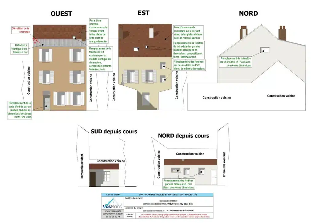 déclaration préalable de travaux à Montereau-Fault-Yonne (77)