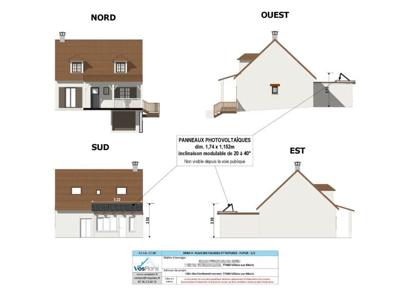 Réalisation d’une déclaration préalable de travaux (DP) à Villiers-sur-Morin (77580) 1 Déclaration préalable de travaux à Villiers-sur-Morin (77)