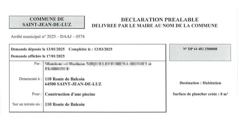 Réalisation d’une déclaration préalable de travaux (DP) à Saint-Jean-de-Luz (64500) 3 déclaration préalable de travaux à Saint-Jean-de-Luz (64)