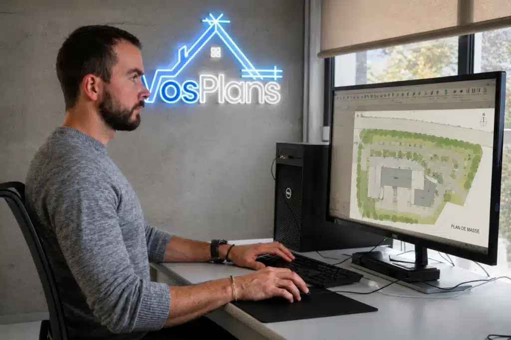 Dessinateur en bâtiment pour un permis de construire ou une déclaration préalable de travaux