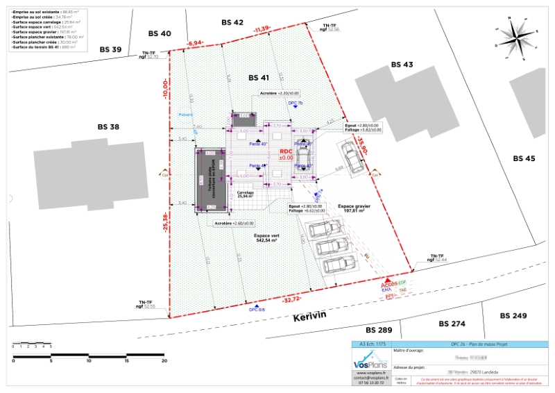 Réalisation d’une déclaration préalable de travaux (DP) à Landéda (29870) 2 déclaration préalable de travaux à Landéda (29)