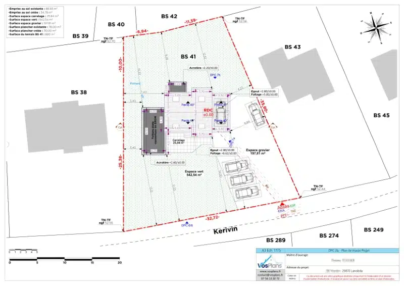 déclaration préalable de travaux à Landéda (29)